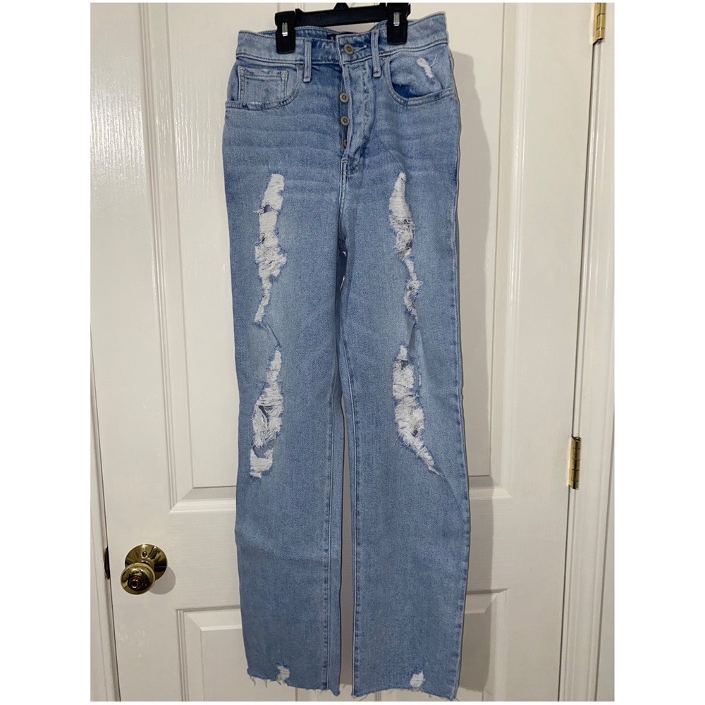 Hollister Ultra High Rise Vintage Straight Jeans